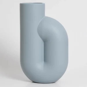 Handmade vase “Nono light blue” – 23 cm
