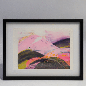 Signed Krõõt Kukkur Illustrations "Beyond Seven Lands and Seas No. 1" riso 40x50