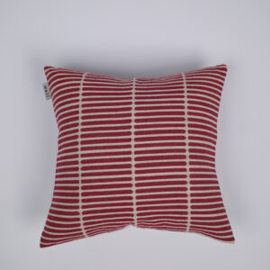 Cotton blend cushion cover Motivo by MATÍ – red