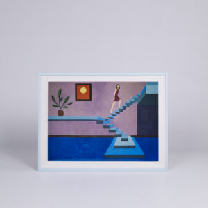 Signed reproduction of Anna Kõuhkna’s painting ”Next Steps” 60×80