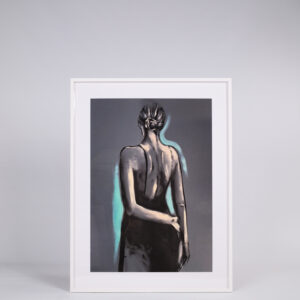 Signed reproduction of Siim Hanikat's painting 'It won't do' 90x120