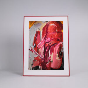 Signed reproduction of Liisa Jugapuu’s painting "Echo of the Mind" 90×120