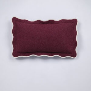 Wool pillow cover Cherry by Matí