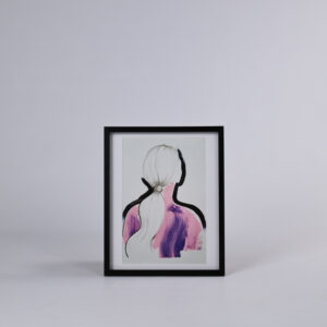 Signed reproduction of Siim Hanikat’s painting "Thursday glide" 40×50 cm