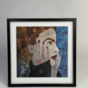 Signed reproduction of Anna Kõuhkna’s painting ”Reality Check” 50×50