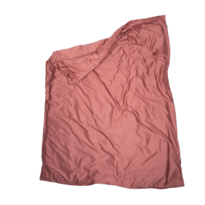 Premium Coral Red Sateen Duvet Cover
