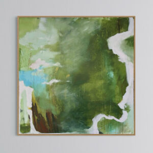 Acrylic on canvas Kaari Sibrits "Run Wild" 120x120 cm