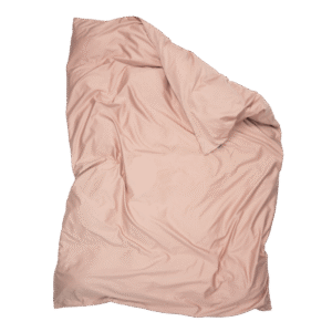 Mako Satin Duvet Cover, Dusty Pink