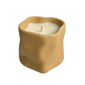 Scented candle Form by MATÍ – light brown
