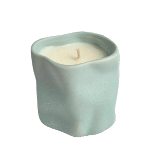 Scented candle Form by MATÍ - light blue