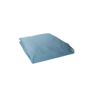 Premium Sateen Fitted Sheet Ash Blue