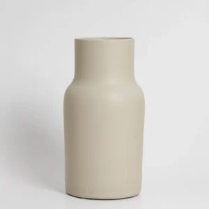 Handmade vase “Blanc 01 - off-white” – 25 cm