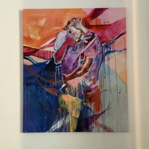 Marita Liivak “Lovers” canvas print 80×67 cm<br/><br/>