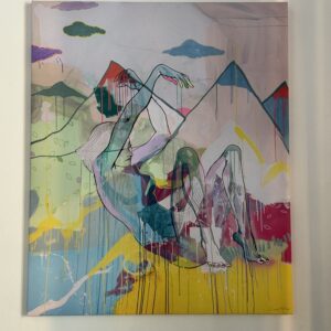 Marita Liivak "Candy Mountains" canvas print 100x83 cm