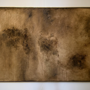 Acrylic on canvas "Konjak ja vine" by Piret Elli 80x120
