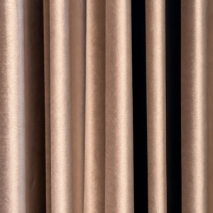 Velvet side curtain – pink