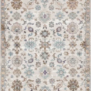 Short pile rug Eden - multi-colored