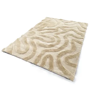 Soft pile rug Akaba - beige