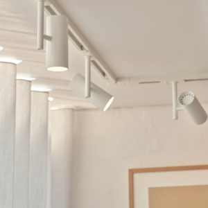 3 Spotlights + Track (Jerome) – White
