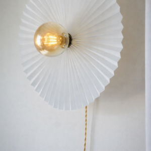 Handcrafted Wall Light “Kuldkuma Silver”
