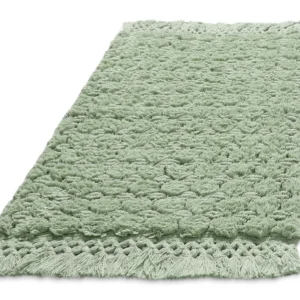 Bath mat Elvie light green