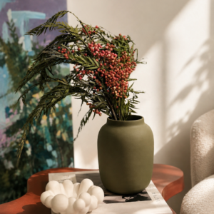 Preserved Pepper Tree branches, green