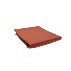 Premium Sateen Fitted Sheet Terracotta