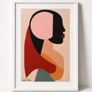 Framed print Isabella Pistillo “Femininity” 60×80