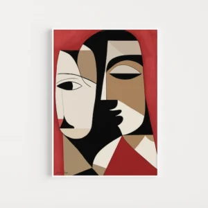Framed print Isabella Pistillo “I love You” 90×120