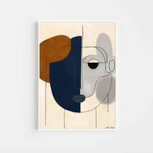 Framed print Isabella Pistillo “Lara” 60×80