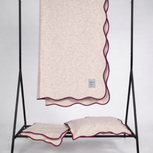Wool Bedspread Blossom by Matí