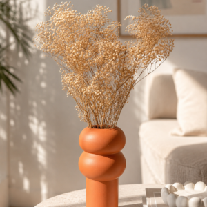 Preserved Gypsophila Branches, Beige