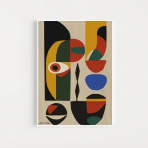 Framed print Isabella Pistillo “Relaxing Eye” 70×100