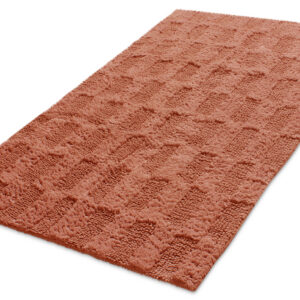 Bath mat Bevin - terracotta
