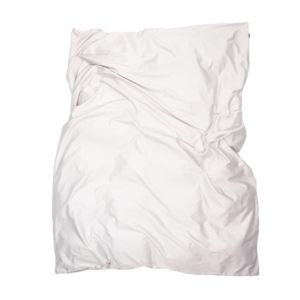 Mako Satin Duvet Cover Light Grey