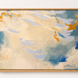 Reproduction of the painting “Framed Diptych” by Kaari Sibrits No. 1