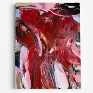 Acrylic on canvas "Breath" by Liisa Jugapuu 2 x 1.5