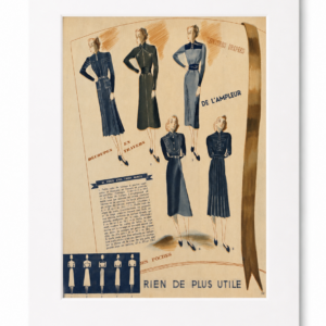 Vintage “Rien de Plus Utile” poster 30×40