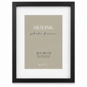 Black Photo Frame 30x40 cm