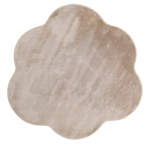 Round rug Aranga - brown