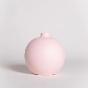 Handmade vase "Blanc 03 - light pink"