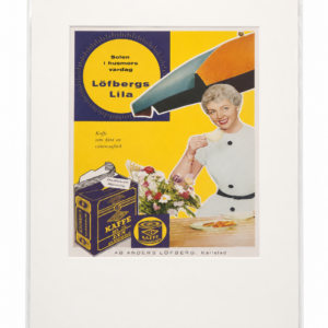 Vintage “Löfbergs Kaffe” poster 30×40