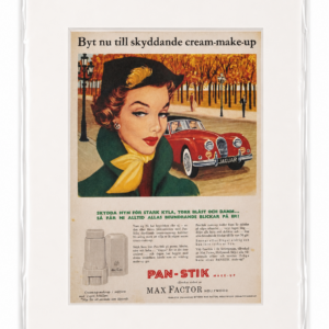 Vintage “Pan-stik makeup” poster 30×40