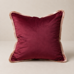 Cushion Cover Fria by Matí - Bordeaux 45x45