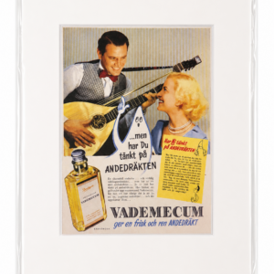 Vintage “Vademecum” poster 30×40
