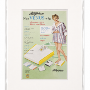 Vintage “Nya Venus vag” poster 30×40