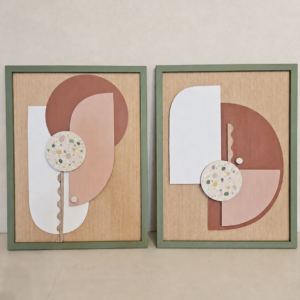 Handcrafted Wall Sculpture 'Helje'