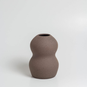 Handcrafted Vase "Palus - Brown"