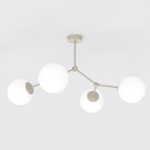 Space 4 Mokka Opal Ceiling Light